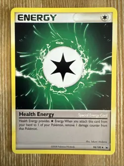 Health Energy - 94/100 - Pokemon Majestic Dawn Non-Holo Card NM - Image 1