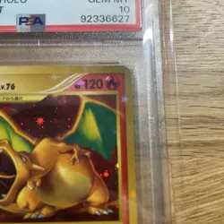 Charizard LV76 PSA10 Unlimited 092 092 Japanese Pokemon Card Intense Fight DP5 - Image 3