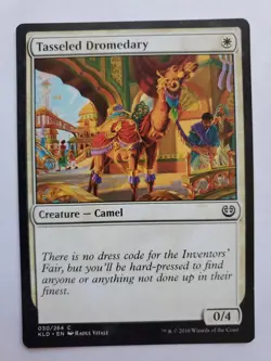 MTG Magic The Gathering Card Tasseled Dromedary Creature Camel White Kaladesh - Image 1