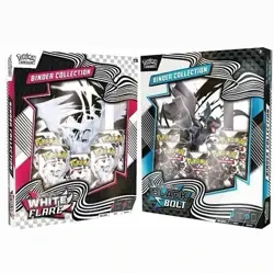 Pokemon TCG -Black Bolt & White Flare - 2x Binder Collection - Image 1