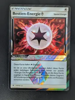 Bestien-Energie 117/131 Grauen der Lichtfinsternis deutsch Pokemon Karten NM - Image 1