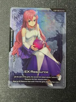 Gundam Card Game TCG [English] EXRP-002 Lacus Clyne EX Resource Promo [P] - Image 1