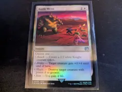 MTG Magic the Gathering FOIL Battle Menu FIN! - Image 1