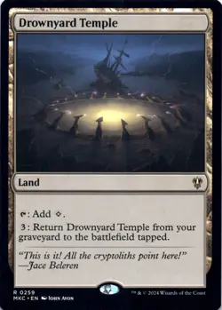 Drownyard Temple Commander: Murders at Karlov Manor - Magic MTG NM - Image 1