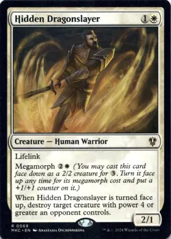 Hidden Dragonslayer Commander: Murders at Karlov Manor - Magic MTG NM - Image 1