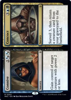 Connive // Concoct Commander: Murders at Karlov Manor - Magic MTG NM - Image 1
