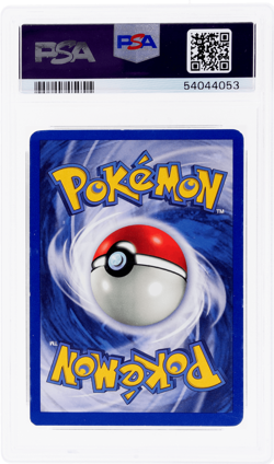 1999 Pokemon Base Set Machamp Holo 1st Edition #8 PSA 5 - Image 2