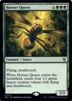 Hornet Queen Commander: Murders at Karlov Manor - Magic MTG NM - Image 1