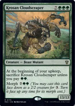 Krosan Cloudscraper Commander: Murders at Karlov Manor - Magic MTG NM - Image 1