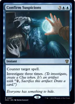 Confirm Suspicions Commander: Murders at Karlov Manor - Magic MTG NM - Image 1