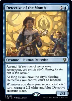 Detective of the Month Commander: Murders at Karlov Manor - Magic MTG NM - Image 1