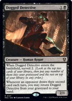 Dogged Detective Commander: Murders at Karlov Manor - Magic MTG NM - Image 1