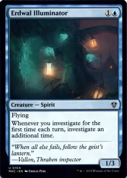 Erdwal Illuminator Commander: Murders at Karlov Manor - Magic MTG NM - Image 1