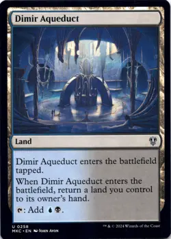 Dimir Aqueduct Commander: Murders at Karlov Manor - Magic MTG NM - Image 1