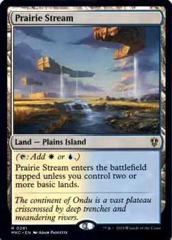 Prairie Stream Commander: Murders at Karlov Manor - Magic MTG NM - Image 1