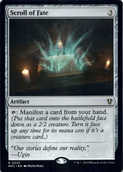 Scroll of Fate Commander: Murders at Karlov Manor - Magic MTG NM - Image 1
