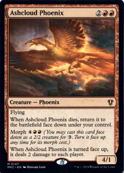 Aurora Phoenix Commander: Murders at Karlov Manor - Magic MTG NM - Image 1