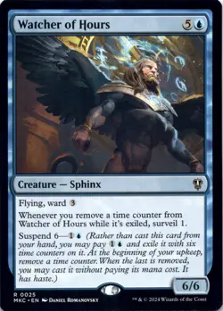 Watcher of Hours Commander: Murders at Karlov Manor - Magic MTG NM - Image 1