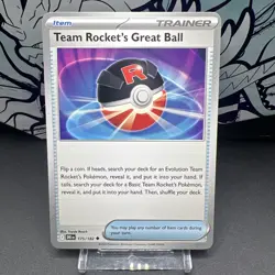 Pokemon TCG: SV10: Destined Rivals - Team Rocket's Great Ball - (DRI) - 175/182 - Image 1