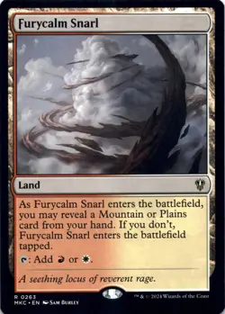 Furycalm Snarl Commander: Murders at Karlov Manor - Magic MTG NM - Image 1