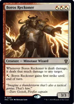 Boros Reckoner Commander: Murders at Karlov Manor - Magic MTG NM - Image 1