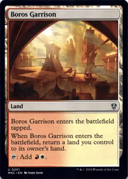 Boros Garrison Commander: Murders at Karlov Manor - Magic MTG NM - Image 1