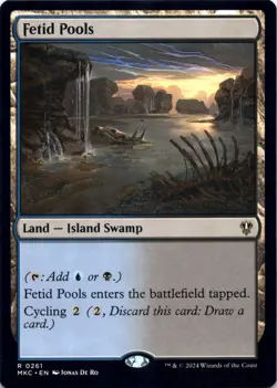 Fetid Pools Commander: Murders at Karlov Manor - Magic MTG NM - Image 1