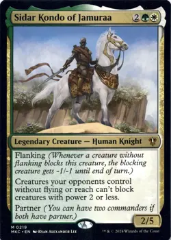 Sidar Kondo of Jamuraa Commander: Murders at Karlov Manor - Magic MTG NM - Image 1