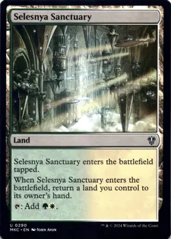 Selesnya Sanctuary Commander: Murders at Karlov Manor - Magic MTG NM - Image 1