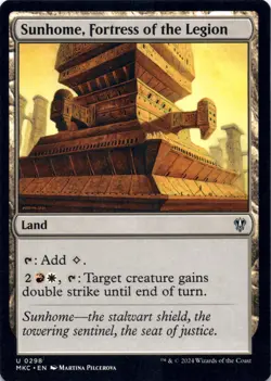 Sunhome, Fortress of the Legion Commander: Murders at Karlov Manor - Magic MTG - Image 1