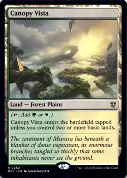 Canopy Vista Commander: Murders at Karlov Manor - Magic MTG NM - Image 1