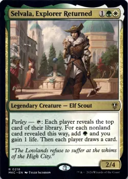 Selvala, Explorer Returned Commander: Murders at Karlov Manor - Magic MTG NM - Image 1