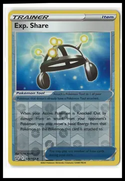 REVERSE HOLO Pokemon Professor Program Promos #147/172 Professor's Research - Image 1