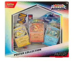 Pokemon Scarlet & Violet 8.5 Prismatic Evolutions Poster Collection 12 Pack - Image 1