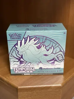 Pokemon Center TCG Scarlet & Violet Temporal Forces Elite Trainer Box ETB Sealed - Image 1