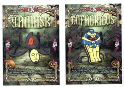 Pokemon Cracked Ice Holo - Prisma Trick or Treat Cards -YAMASK & COFAGRIUS - Image 1
