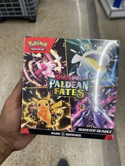 Pokemon TCG Scarlet And Violet Series Paldean Fates Booster Bundle Box Sealed - Image 1