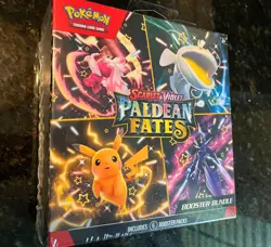 Pokemon TCG Scarlet And Violet Series Paldean Fates Booster Bundle Box Sealed - Image 1