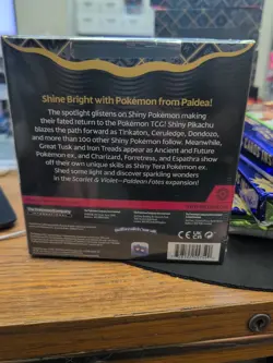 Pokemon TCG Scarlet And Violet Series Paldean Fates Booster Bundle Box Sealed - Image 3