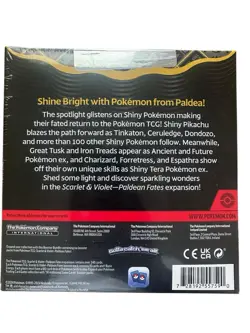Pokemon TCG Scarlet And Violet Series Paldean Fates Booster Bundle Box Sealed - Image 5