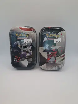 Pokemon TCG Black Bolt and White Flare UNOVA Mini Tin Sealed Lot of 2 - Image 1