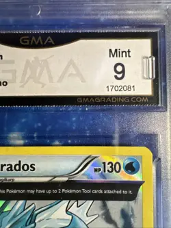 2015 Pokemon XY Ancient Origins Gyarados Holo #21 21/98 PSA 9 - Image 3