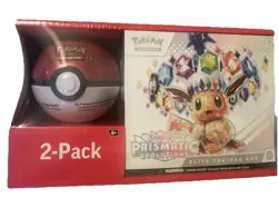 Pokemon Prismatic Evolutions ETB + Pokeball Sealed Pokemon TCG Elite Trainer Box - Image 4