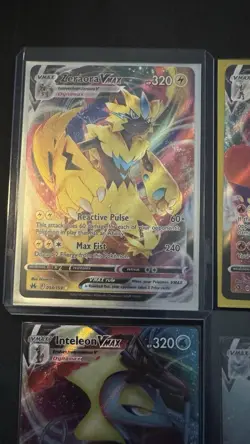Pokemon VMAX Bundle Lot Zeraora VMAX 054/159 Crown Zenith Togekiss VMAX And More - Image 2