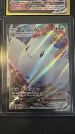Pokemon VMAX Bundle Lot Zeraora VMAX 054/159 Crown Zenith Togekiss VMAX And More - Image 5
