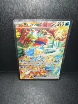 POKEMON - S&V WHITE FLARE - KELDEO EX - 167/086 - SIR SPECIAL ILLUSTRATION RARE - Image 1