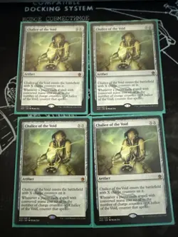 Chalice of the Void X 4 Masters 25 MTG Magic the Gathering Card NM - Image 1