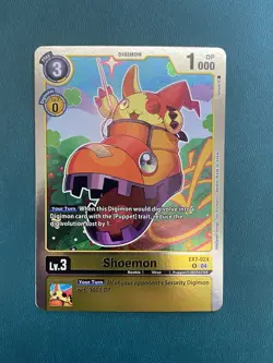 Shoemon EX7-024 Liberator Digimon Card Game - Image 1