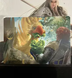 Gysahl Greens Gold Stamped Art Card - FINAL FANTASY 10/53 NM MTG Gold Art Signed - Image 1