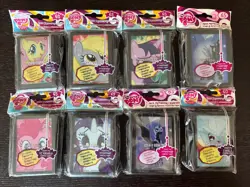 Ultra Pro My Little Pony Card Sleeves, Box Of 8 60-65-count Packs 8 Of Each Pony - Image 1